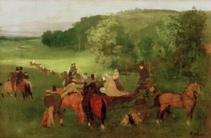 De races door Edgar Degas